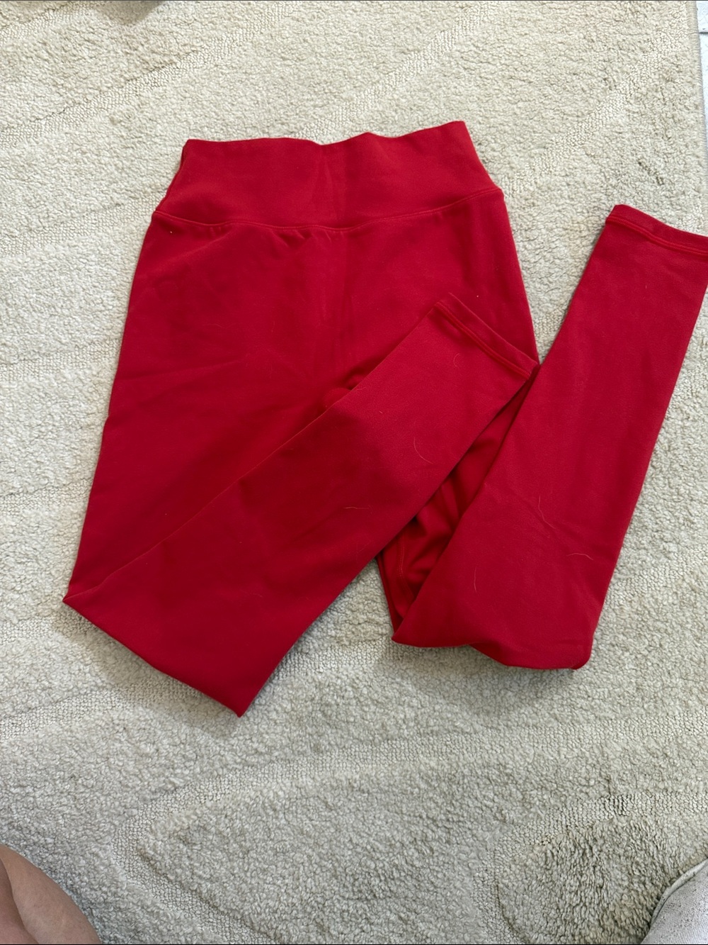 P'tula Bright Red High-Waist Leggings